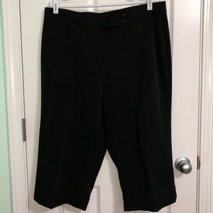 Black Capri Slacks